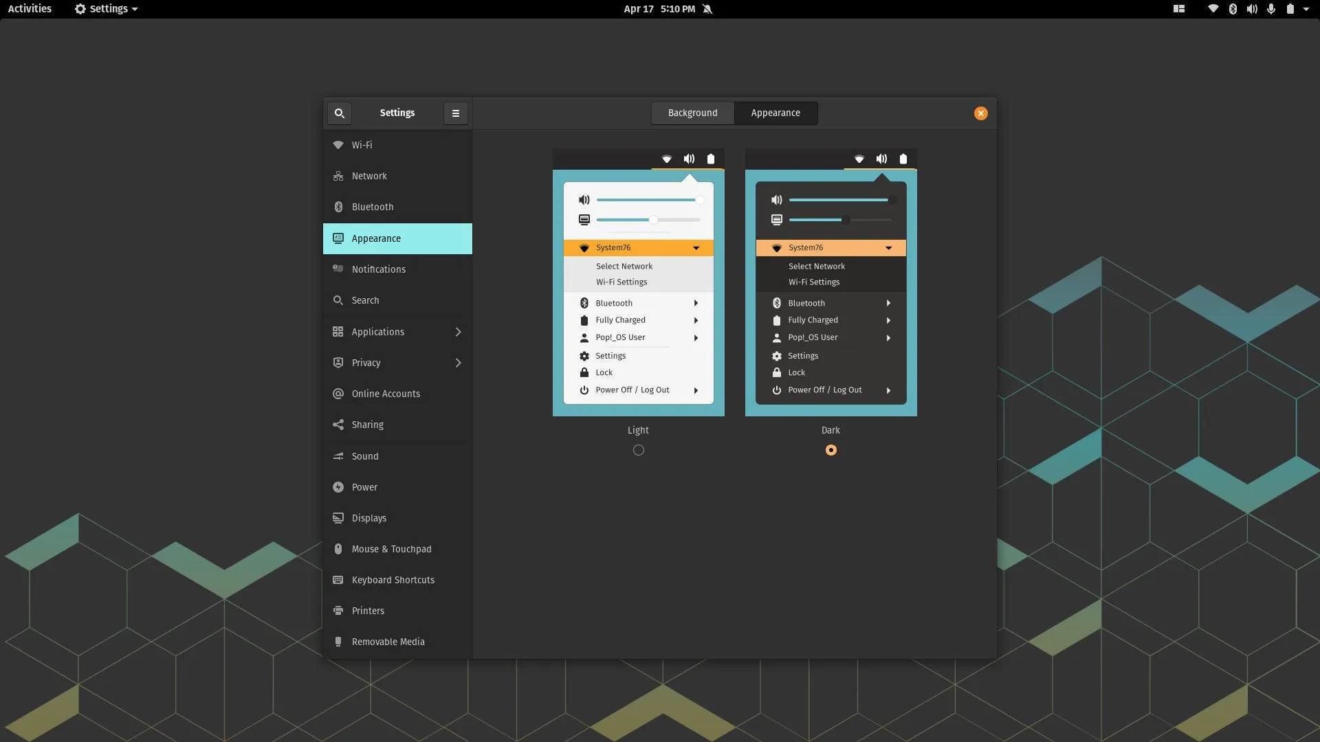 Pop!_OS Screenshot 1
