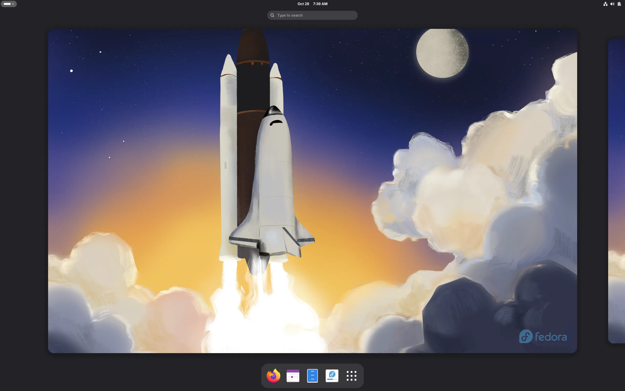 Fedora Screenshot 2