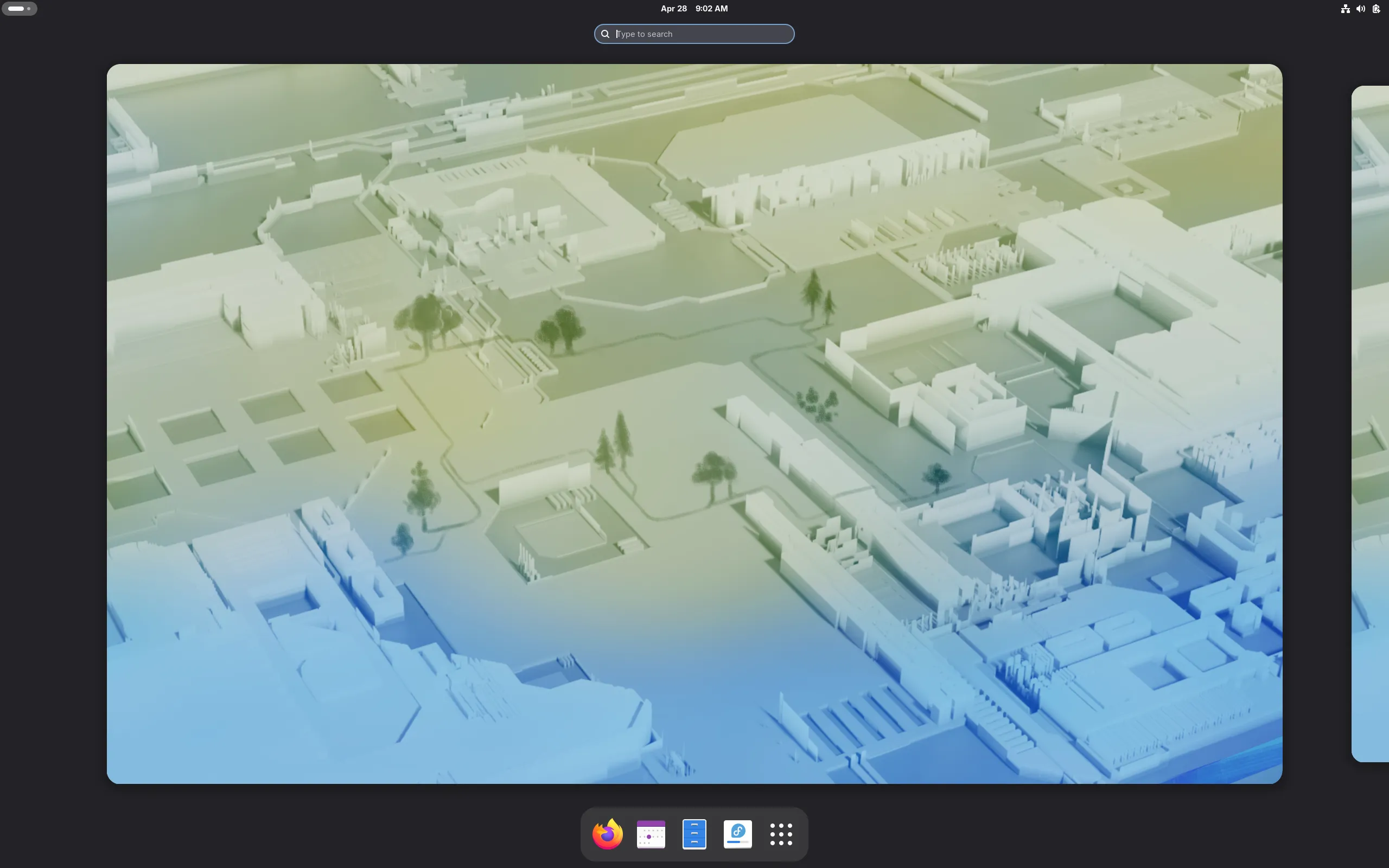 Fedora Screenshot 1