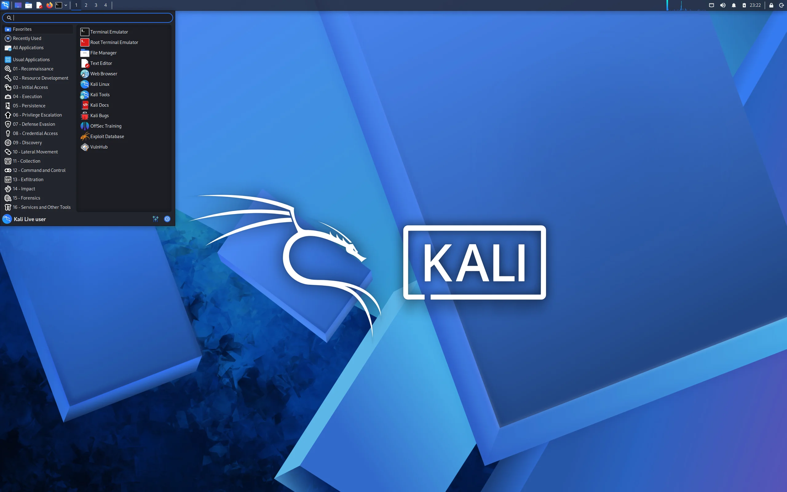 Kali Linux Screenshot 1