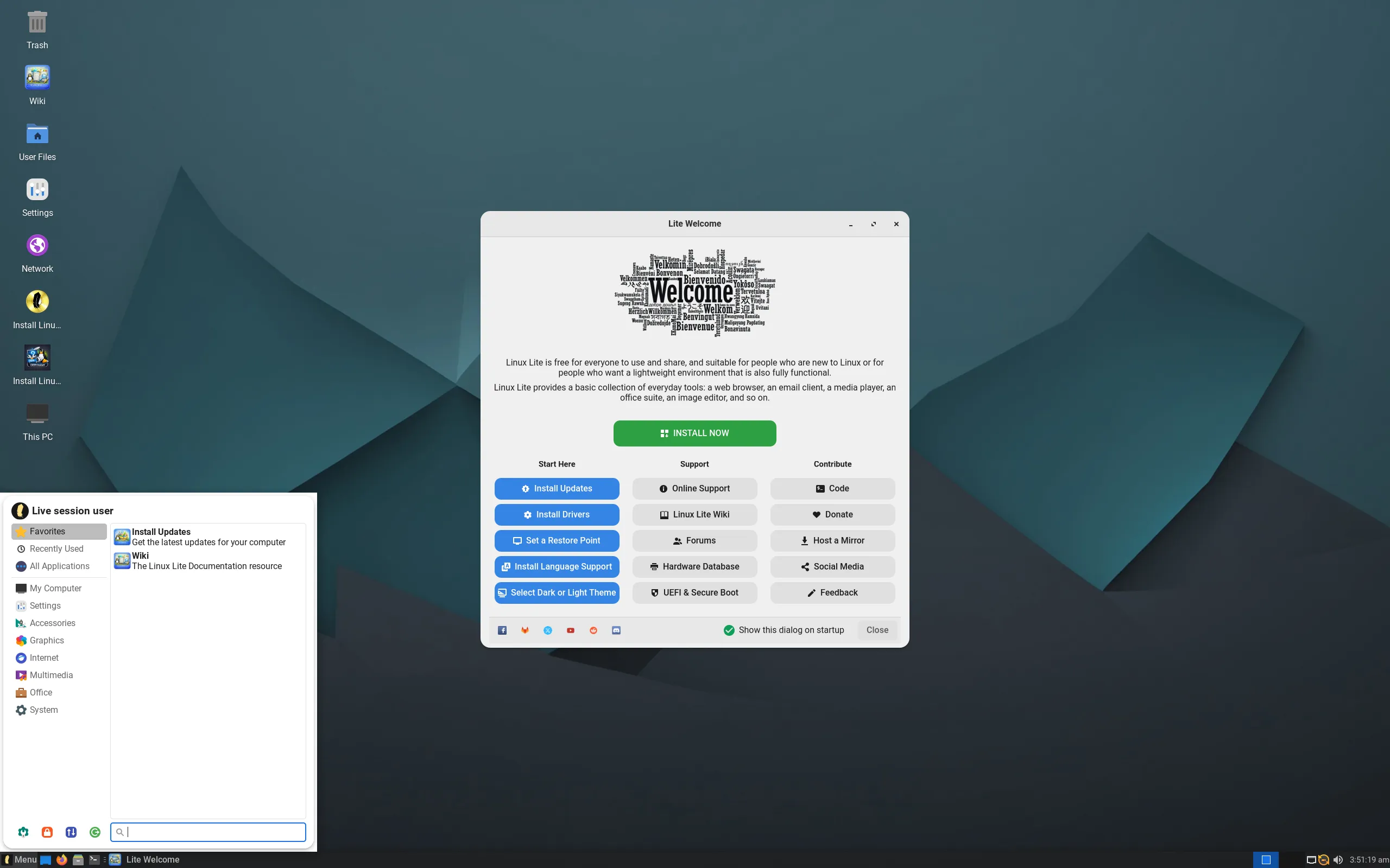 Linux Lite Screenshot 2
