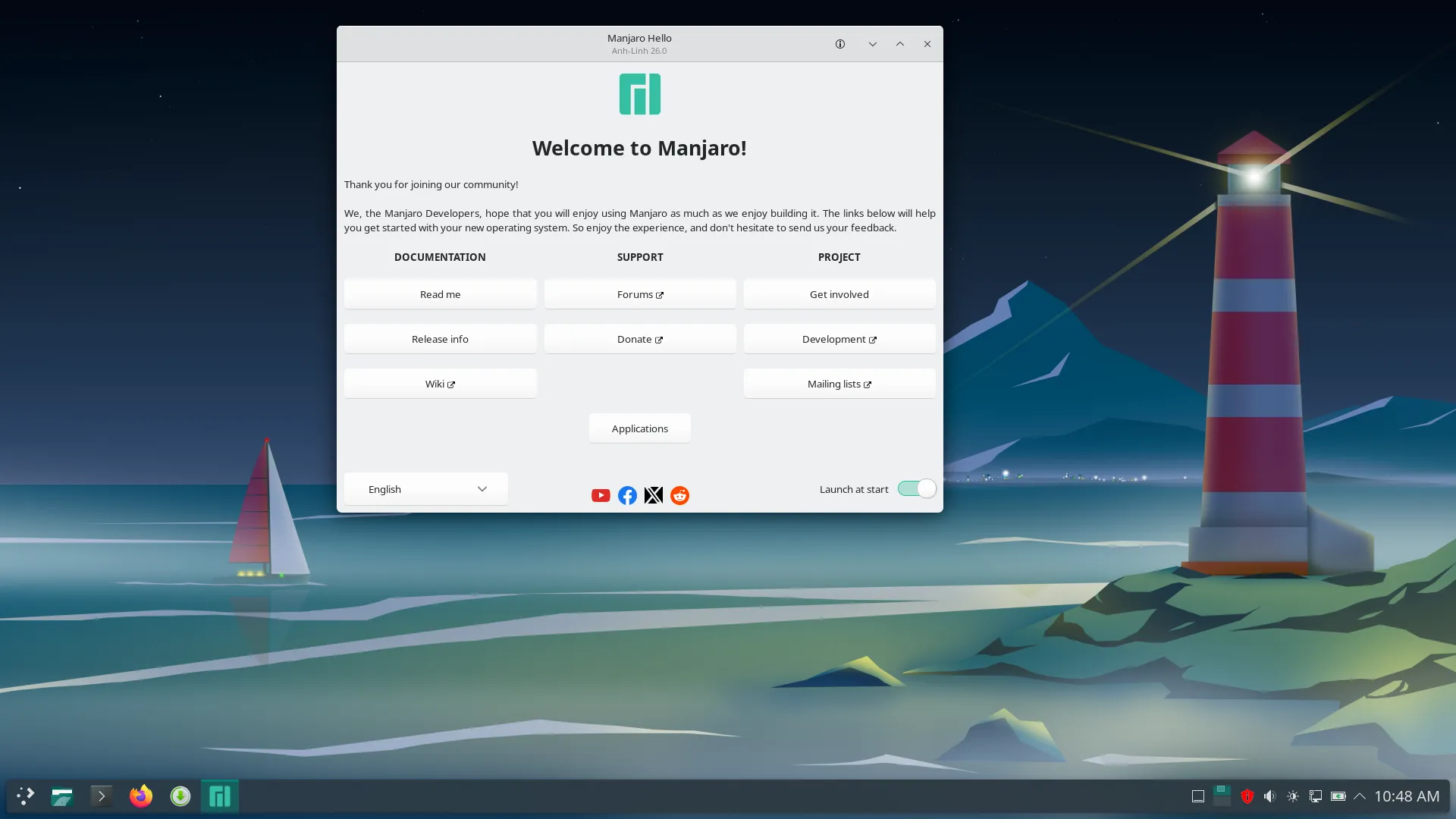 Manjaro Screenshot 1