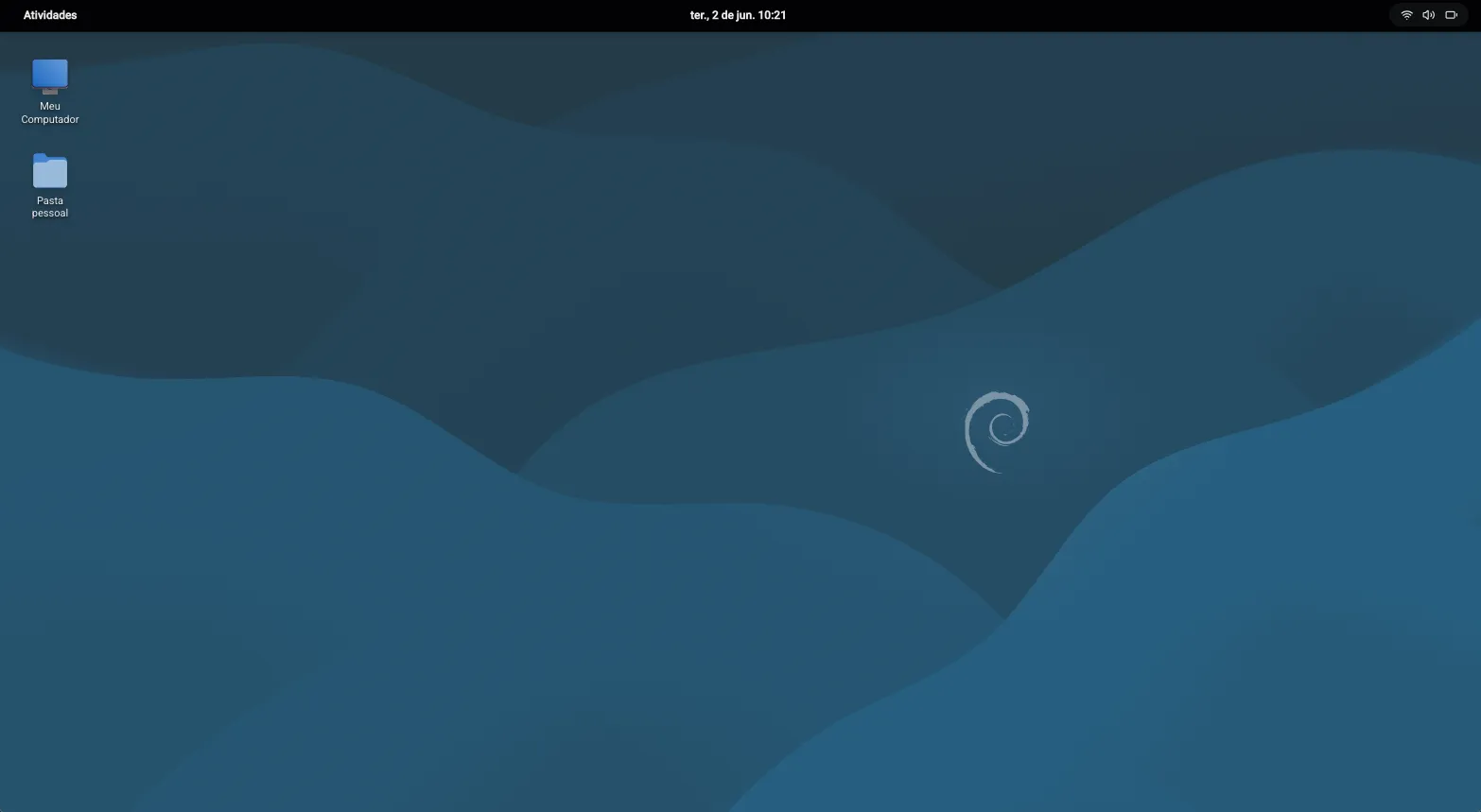 Simulador online da distro Debian Linux rodando direto no navegador
