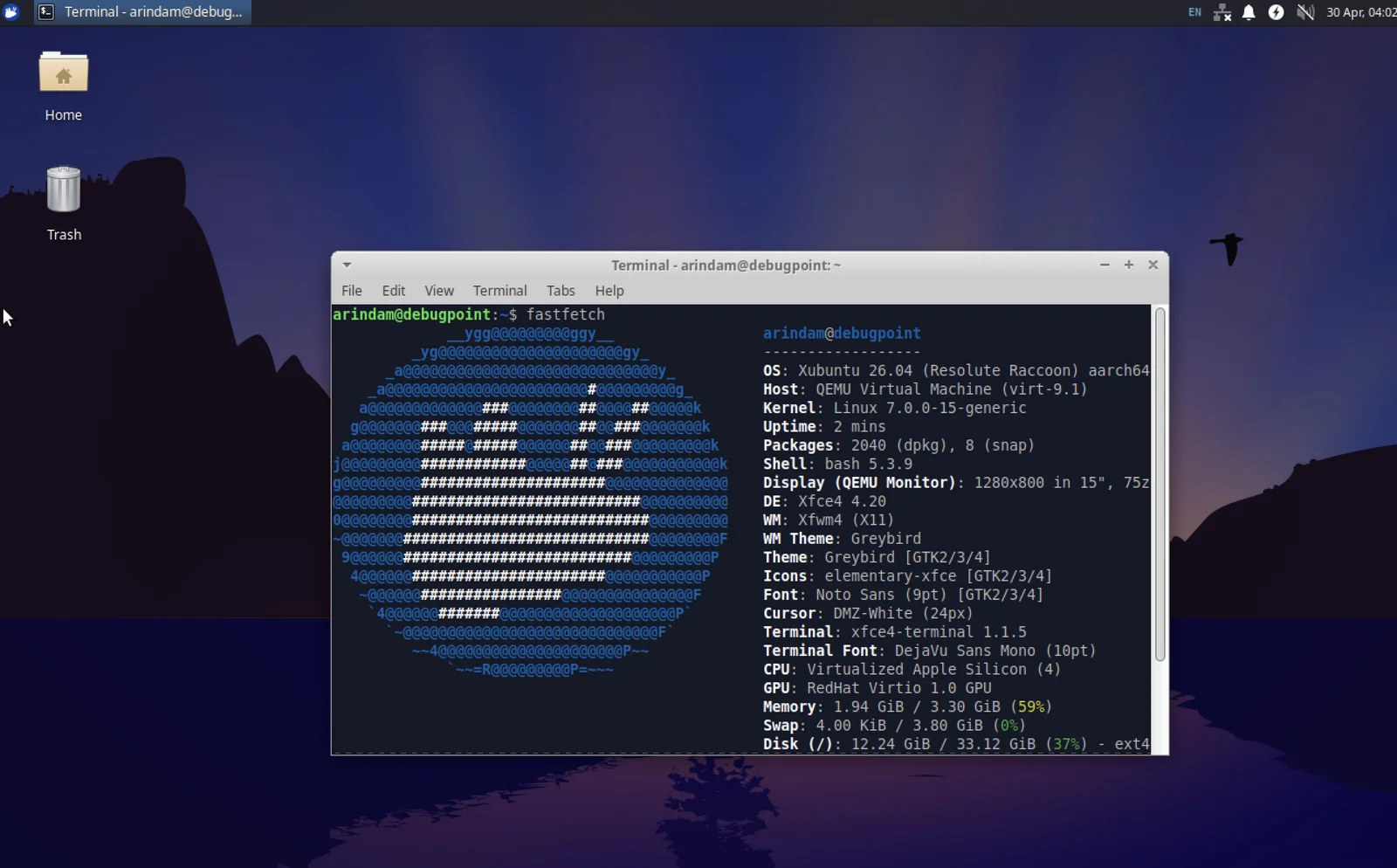Xubuntu Screenshot 2